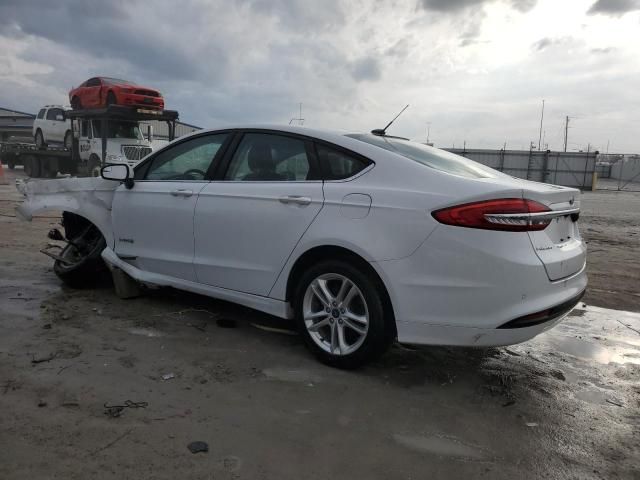 2018 Ford Fusion SE Hybrid