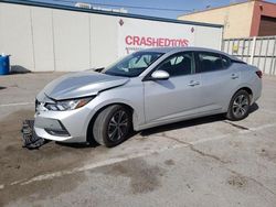 Salvage cars for sale from Copart Anthony, TX: 2022 Nissan Sentra SV