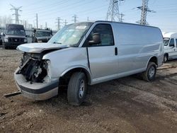 Salvage trucks for sale at Elgin, IL auction: 2013 Chevrolet Express G2500