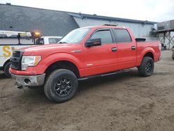 Salvage cars for sale from Copart Davison, MI: 2012 Ford F150 Supercrew