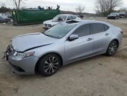 Salvage cars for sale from Copart Baltimore, MD: 2016 Acura TLX Tech