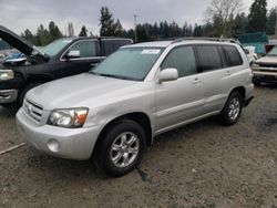 Salvage cars for sale from Copart Graham, WA: 2005 Toyota Highlander Limited
