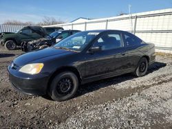 Salvage cars for sale from Copart Albany, NY: 2003 Honda Civic EX
