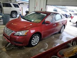 Salvage cars for sale at New Orleans, LA auction: 2015 Nissan Sentra S