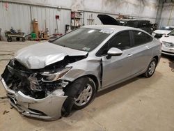 Salvage vehicles for parts for sale at auction: 2018 Chevrolet Cruze LS