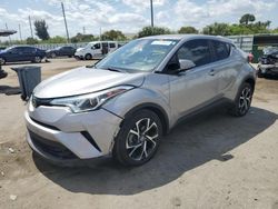Salvage cars for sale at Miami, FL auction: 2018 Toyota C-HR XLE
