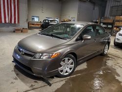 Salvage cars for sale at West Mifflin, PA auction: 2008 Honda Civic LX