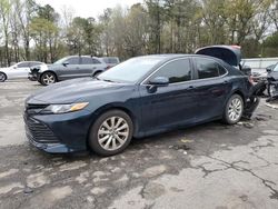 Salvage cars for sale at Austell, GA auction: 2020 Toyota Camry LE