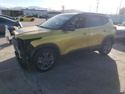 KIA Seltos Vehiculos salvage en venta: 2021 KIA Seltos S