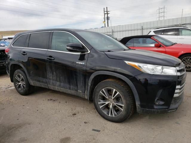 2019 Toyota Highlander Hybrid