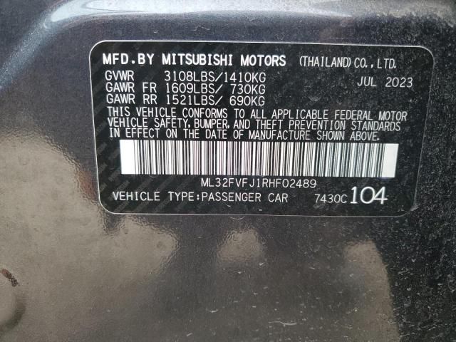 2024 Mitsubishi Mirage G4 SE