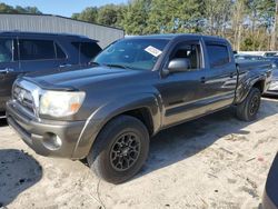 Salvage cars for sale at Seaford, DE auction: 2009 Toyota Tacoma Double Cab Long BED