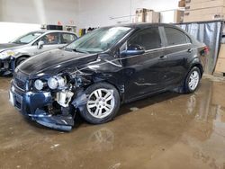 Salvage cars for sale from Copart Elgin, IL: 2016 Chevrolet Sonic LT