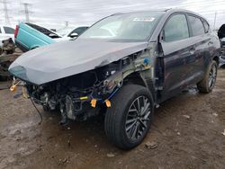 Salvage cars for sale at Elgin, IL auction: 2021 Hyundai Tucson Limited