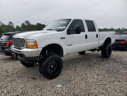 Salvage cars for sale at Houston, TX auction: 2001 Ford F250 Super Duty