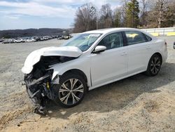 Volkswagen salvage cars for sale: 2021 Volkswagen Passat SE