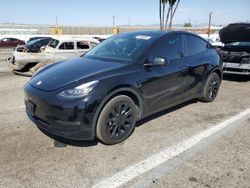 Flood-damaged cars for sale at auction: 2022 Tesla Model Y