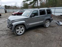 Salvage cars for sale at Lyman, ME auction: 2012 Jeep Liberty JET