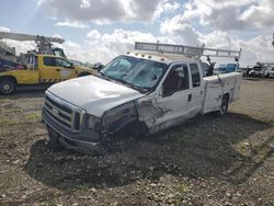 Ford salvage cars for sale: 2007 Ford F350 SRW Super Duty