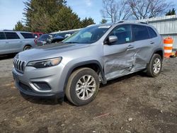 Salvage cars for sale at Finksburg, MD auction: 2021 Jeep Cherokee Latitude