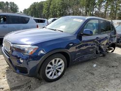 Salvage cars for sale at Seaford, DE auction: 2016 BMW X3 XDRIVE28I