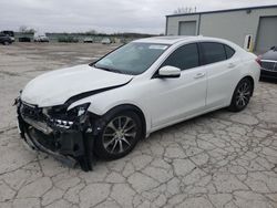 Salvage cars for sale from Copart Kansas City, KS: 2015 Acura TLX