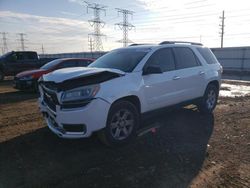 Salvage cars for sale from Copart Elgin, IL: 2016 GMC Acadia SLE