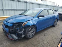 Salvage cars for sale from Copart Dyer, IN: 2022 KIA Forte GT Line