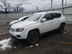 Salvage cars for sale at West Mifflin, PA auction: 2014 Jeep Compass Latitude
