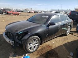 Vehiculos salvage en venta de Copart Brighton, CO: 2015 Infiniti Q40