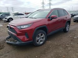 Salvage cars for sale from Copart Elgin, IL: 2022 Toyota Rav4 LE