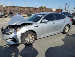 KIA Optima LX salvage cars for sale: 2019 KIA Optima LX