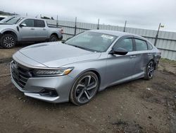 Salvage cars for sale from Copart San Martin, CA: 2022 Honda Accord Sport