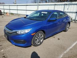 Honda salvage cars for sale: 2017 Honda Civic LX