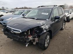 Salvage cars for sale at Hillsborough, NJ auction: 2015 Subaru Forester 2.5I Premium