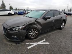 Salvage cars for sale from Copart Rancho Cucamonga, CA: 2016 Mazda 3 Sport