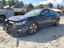 Salvage cars for sale at Mendon, MA auction: 2019 Nissan Altima SL