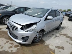 Mitsubishi salvage cars for sale: 2019 Mitsubishi Mirage G4 ES