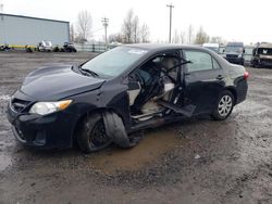 Salvage cars for sale at Portland, OR auction: 2011 Toyota Corolla Base