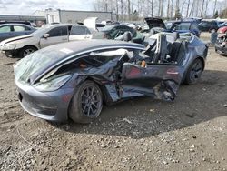 Salvage cars for sale from Copart Arlington, WA: 2019 Tesla Model 3