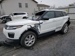 Salvage cars for sale from Copart York Haven, PA: 2017 Land Rover Range Rover Evoque SE