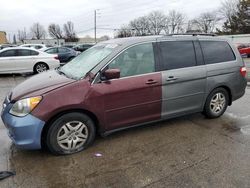 Honda salvage cars for sale: 2007 Honda Odyssey EXL