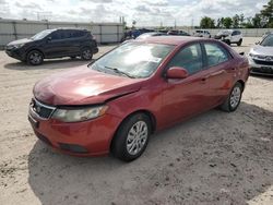 Salvage cars for sale at Houston, TX auction: 2012 KIA Forte EX