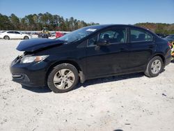 Salvage cars for sale from Copart Ellenwood, GA: 2015 Honda Civic LX