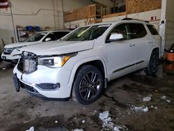 Salvage vehicles for parts for sale at auction: 2017 GMC Acadia Denali