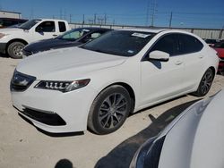 Salvage cars for sale at Haslet, TX auction: 2017 Acura TLX Tech