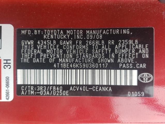 2009 Toyota Camry Base