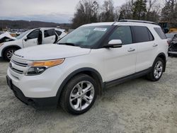 Salvage cars for sale from Copart Concord, NC: 2013 Ford Explorer Limited