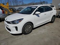 Salvage cars for sale from Copart Spartanburg, SC: 2019 KIA Rio S