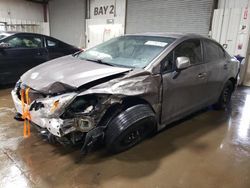 Salvage cars for sale at Elgin, IL auction: 2013 Honda Civic LX